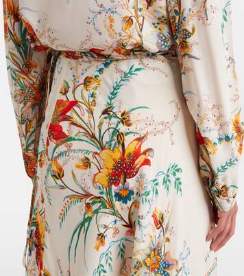 Floral wrap skirt | Etro