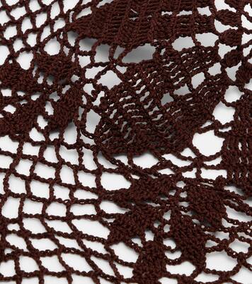 Crochet cotton headwrap | Magda Butrym