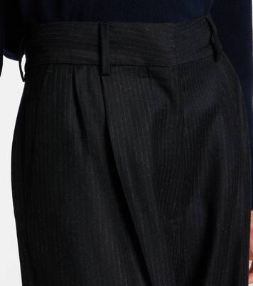 Fox wool straight pants | Blazé Milano