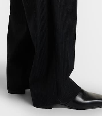 Fox wool straight pants | Blazé Milano