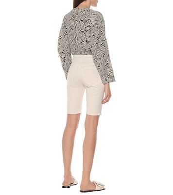 High-Rise Jeansshorts Kiki | Nanushka