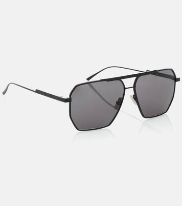 Square aviator sunglasses | Bottega Veneta