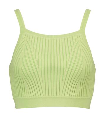 Cropped-Top aus Rippstrick | Live The Process