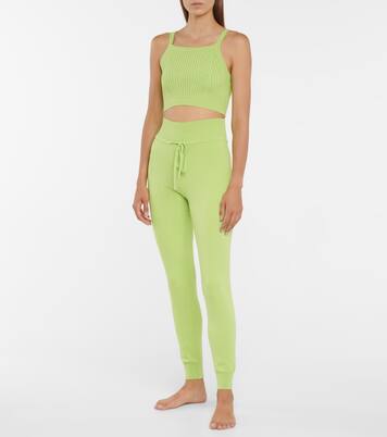 Cropped-Top aus Rippstrick | Live The Process