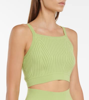 Cropped-Top aus Rippstrick | Live The Process