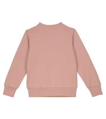 Logo cotton jersey sweatshirt | Moncler Enfant