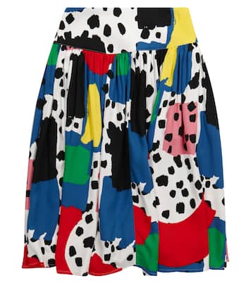 Printed ruched skirt | Stella McCartney Kids