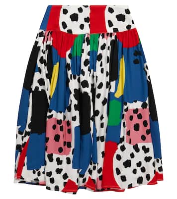 Printed ruched skirt | Stella McCartney Kids