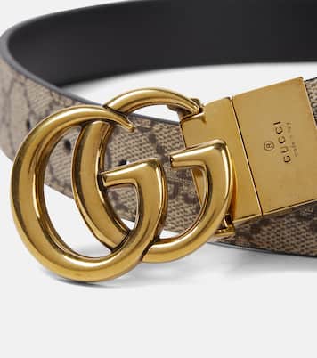 Reversible GG Supreme canvas belt | Gucci