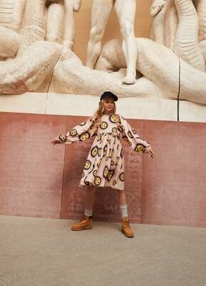 Caly printed cotton dress | Molo