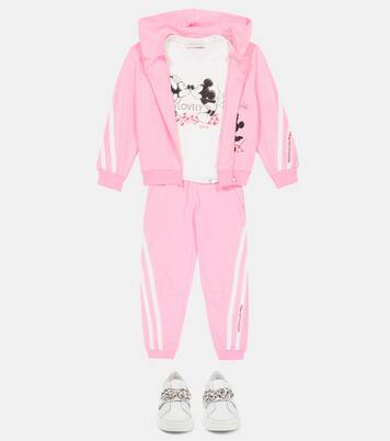 x Disney® printed jersey top | Monnalisa