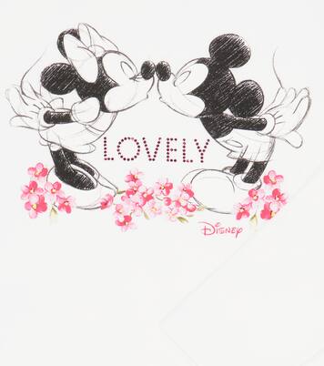x Disney® printed jersey top | Monnalisa