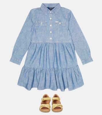 Robe chemise en coton | Polo Ralph Lauren Kids