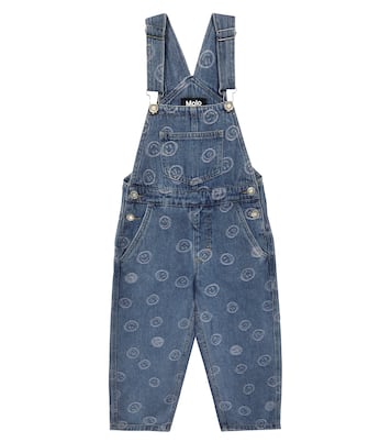 Aer printed denim dungarees | Molo