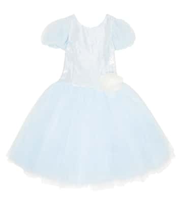 Robe en tulle à sequins | Monnalisa