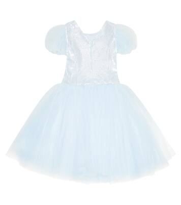 Robe en tulle à sequins | Monnalisa