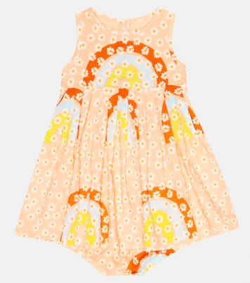 Bébé – Ensemble robe et culotte bloomer imprimées en coton | Stella McCartney Kids