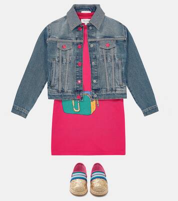 Printed denim jacket | Marc Jacobs Kids