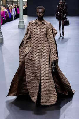 Robe longue Toile Iconographe en soie | Valentino