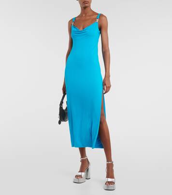 Abito lungo Medusa ’95 in jersey | Versace