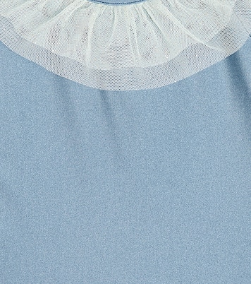 Laguna Azul tulle-trimmed swimsuit | Suncracy