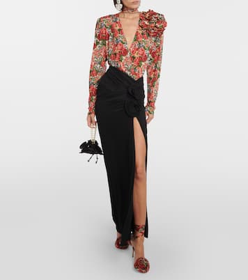 Bedruckte Bluse | Magda Butrym