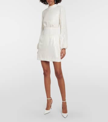 Minikleid Lara Bridal mit Pailletten | Rixo