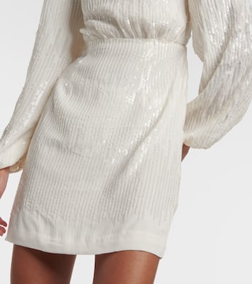 Minikleid Lara Bridal mit Pailletten | Rixo