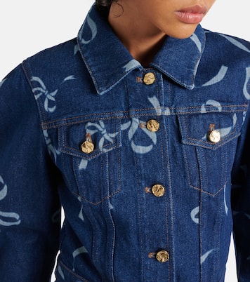 Bedruckte Jeansjacke | Nina Ricci