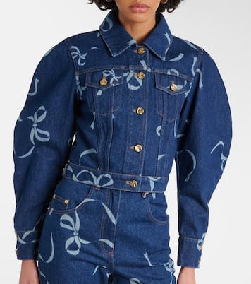 Bedruckte Jeansjacke | Nina Ricci