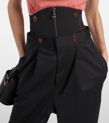Pantalon tapered Corset en laine | Vivienne Westwood