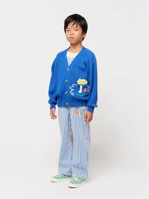 Embroidered cotton cardigan | Bobo Choses