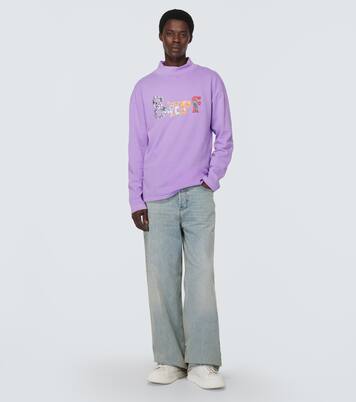 Verziertes Sweatshirt aus Baumwolljersey | ERL