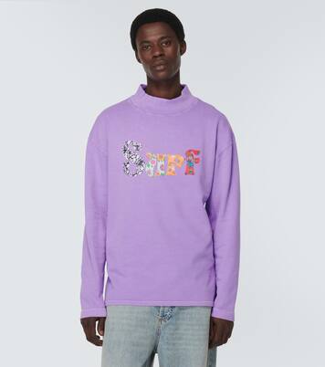 Verziertes Sweatshirt aus Baumwolljersey | ERL