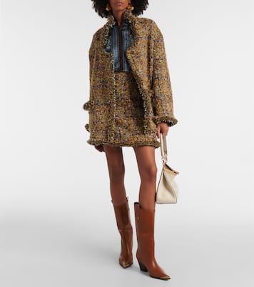 Westernstiefel aus Leder | Etro