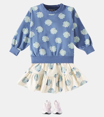 Guest printed cotton-blend sweatshirt | Tinycottons