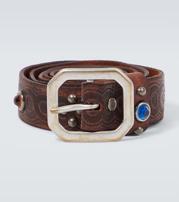 Ceinture Rasco en cuir à ornements | RRL