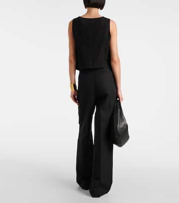 Mylie linen vest | Velvet