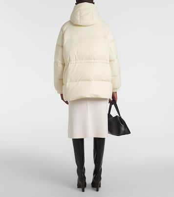 Daunenjacke mit Shearling | Yves Salomon
