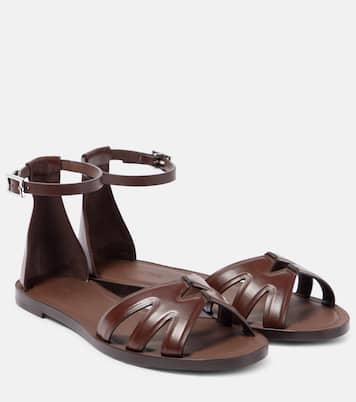 Sandalen Doublefla aus Leder | Max Mara