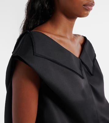 Off-Shoulder-Top Selly aus Seide | Khaite