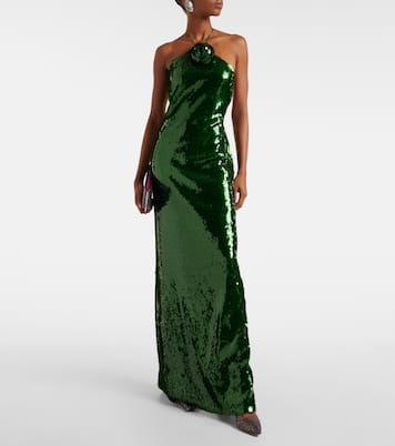 Pumps Spy 75 aus Mesh mit Glitter | Aquazzura