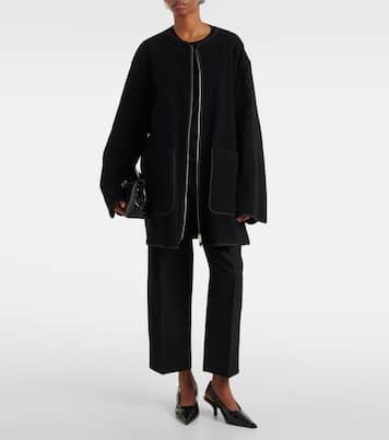 Jacke aus einem Wollgemisch | Toteme