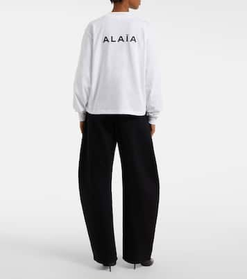 Sudadera de jersey de algodón | Alaïa
