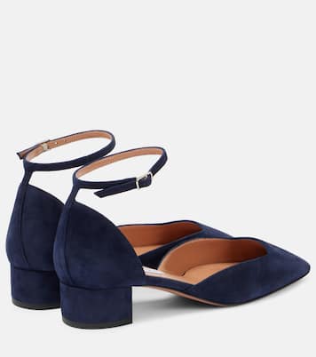 Asha 35 suede pumps | Aquazzura