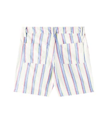 Striped cotton Bermuda shorts  | Fábula