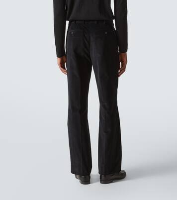 Pantalones rectos Amo de pana de algodón | Saman Amel