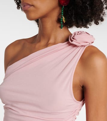 Top monospalla in misto seta | Magda Butrym