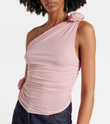 Top monospalla in misto seta | Magda Butrym