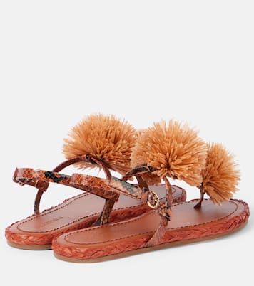 Ingrid leather-trimmed espadrilles | Ulla Johnson